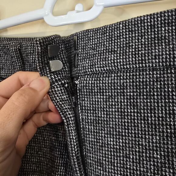 NEW NWT Women's WHBM "Comfort Stretch Slim Trouser" Gray Dress Pants | Size 4 - Picture 6 of 11